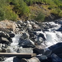 Traversée du Nant d'Armancette.