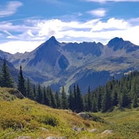 Panorama vers le sud.