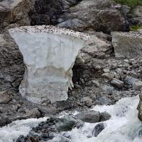 Au bord du torrent.
