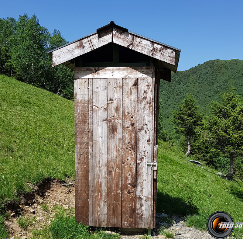 Les toilettes.