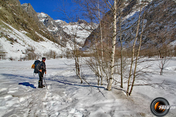 Début du vallon.