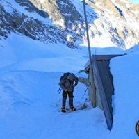 Le refuge d'hiver.