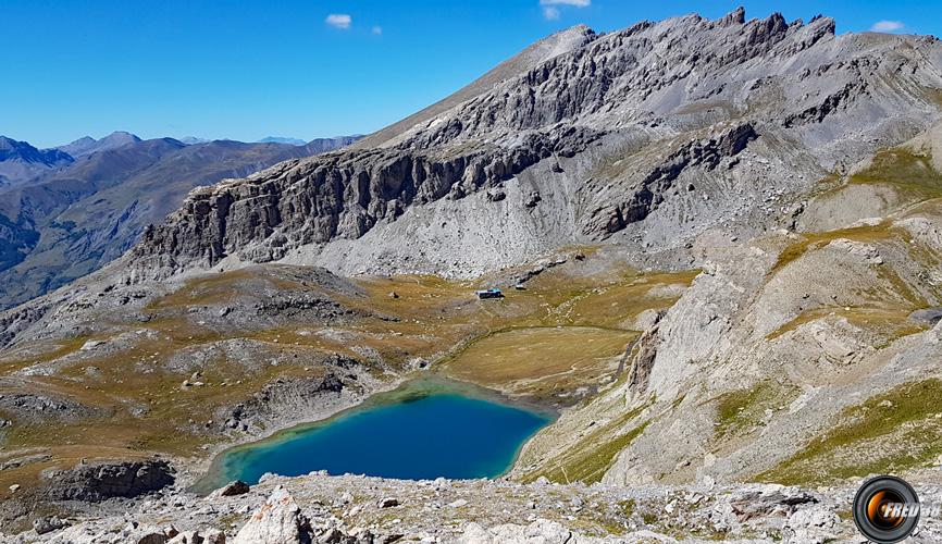 Lac Premier vu du Pas de Couleta.