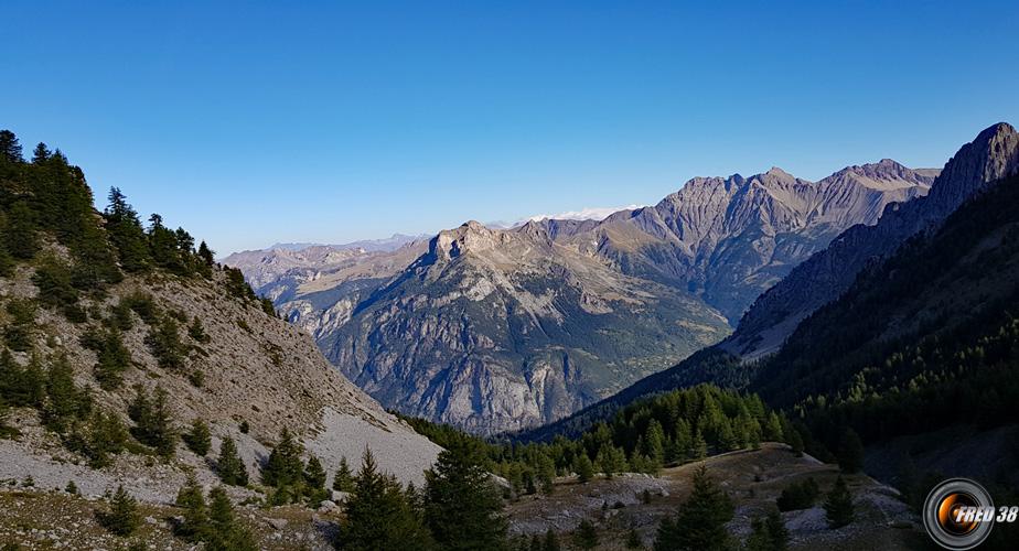 Le vallon de montée.