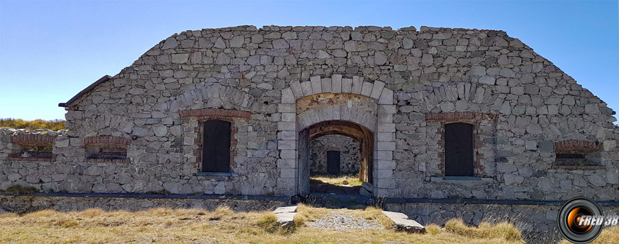 L'entrée du fort de Giaure.