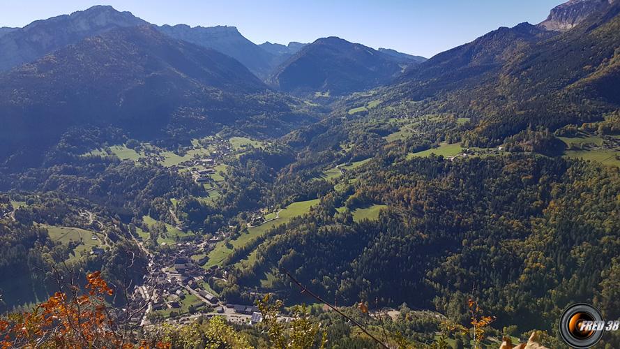 Vue sur Saint-Pierre d'Entremont.