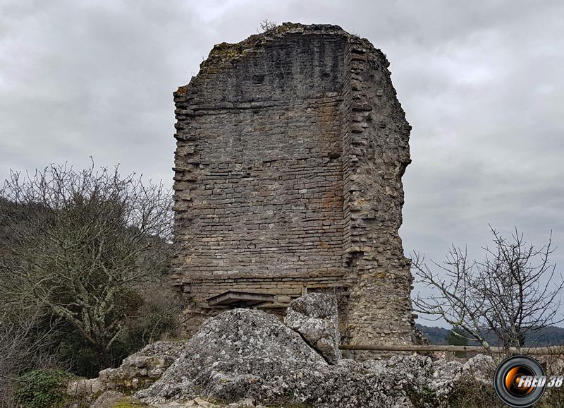 Ruines du donjon.