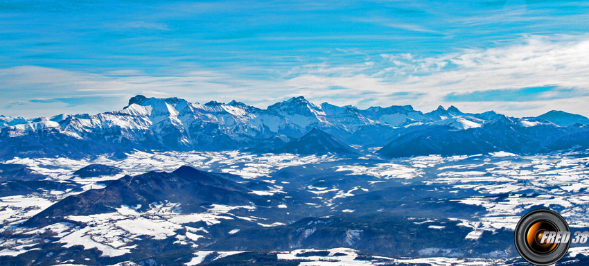 Vue du sommet.