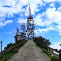 Les antennes du sommet.