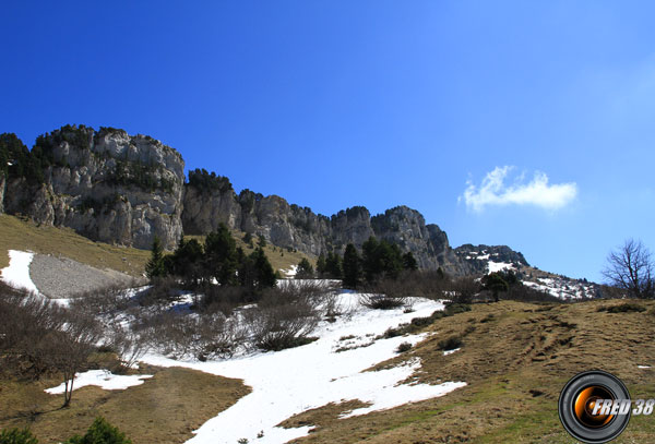 Vue du chalet des Balmettes