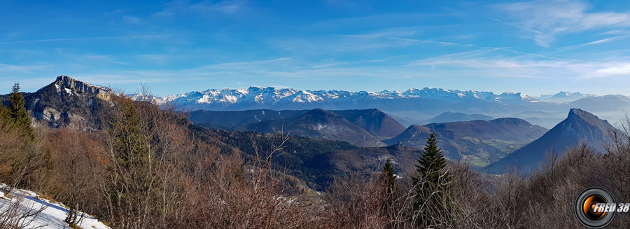 Vue sur Belledonne