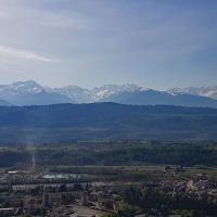 Belle vue sur Belledonne.