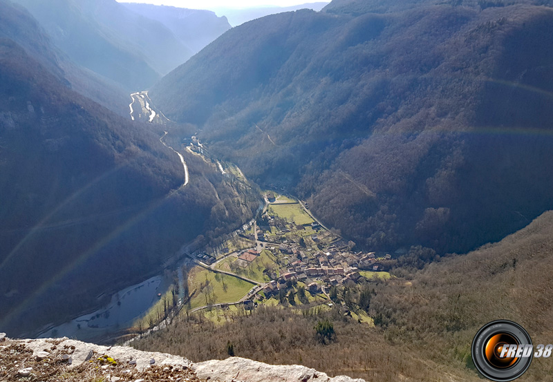 Vue du belvédère.