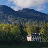 Vue après la chapelle.