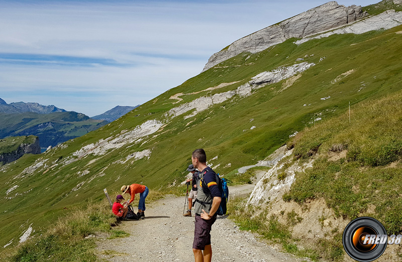 En cours de montée.