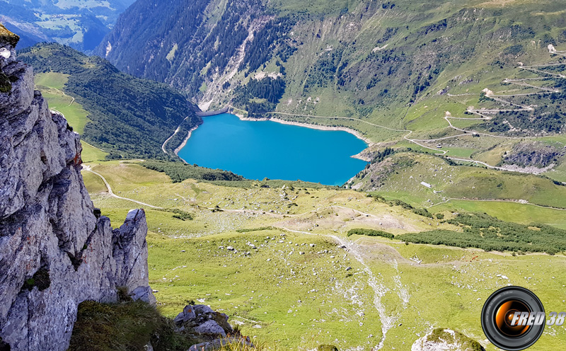 Vue sur la Gittaz.