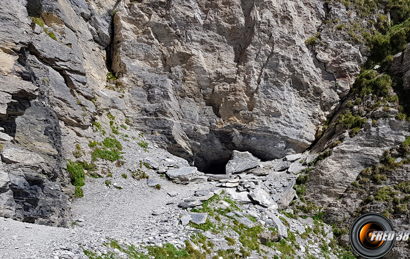 L'entrée du tunnel.