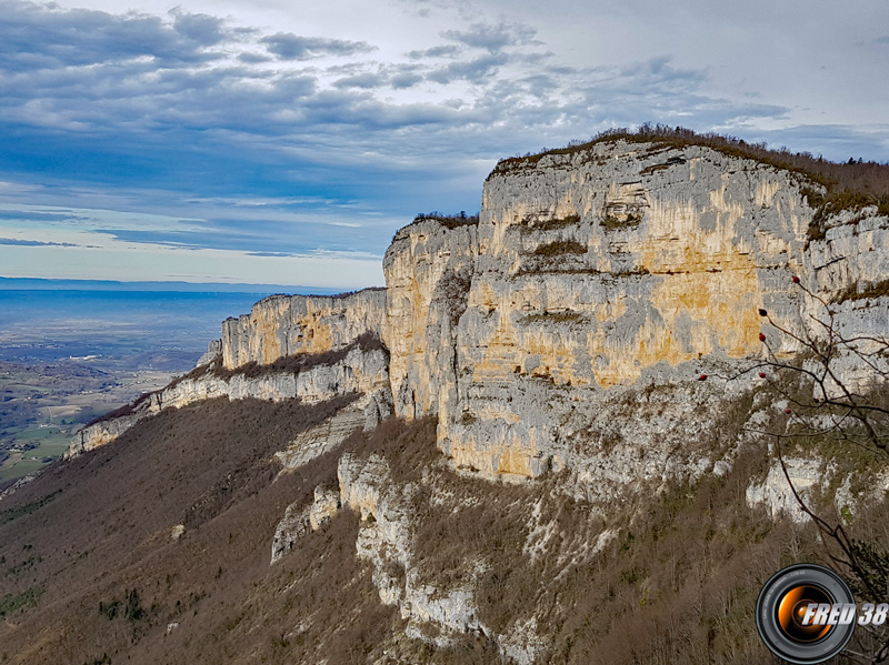 Rochers de Laval et Serre Châtelard.