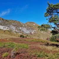 Le sommet vu du col de la Chante