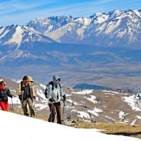 Arrière plan le Taillefer, Mont Tabor et les Ecrins.