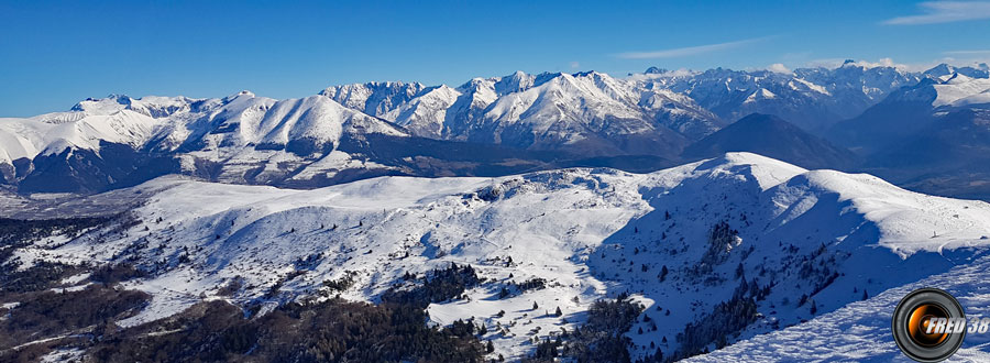 Les crêtes.