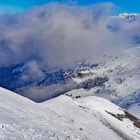 Au dessus du col.