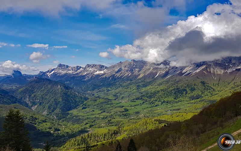 Vue du refuge de la Soldanelle.