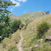 Au débouché dans l'alpage.
