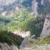 L'éboulis au Rocdu Vautour.