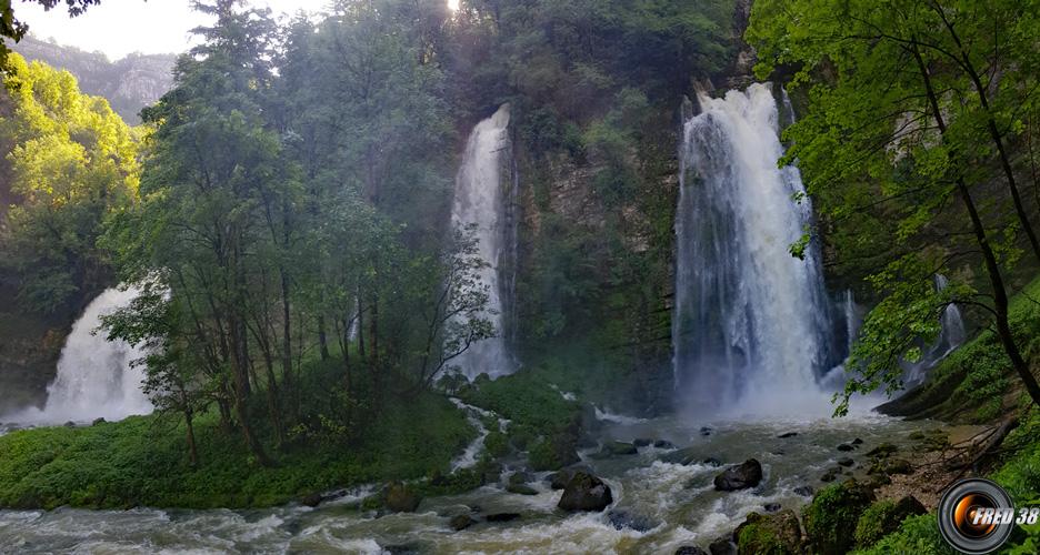 Cascades du Flumen.