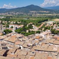 Le village vu de la Chapelle Saint-Roch.