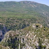 Vue des gorges dans la partie finale.
