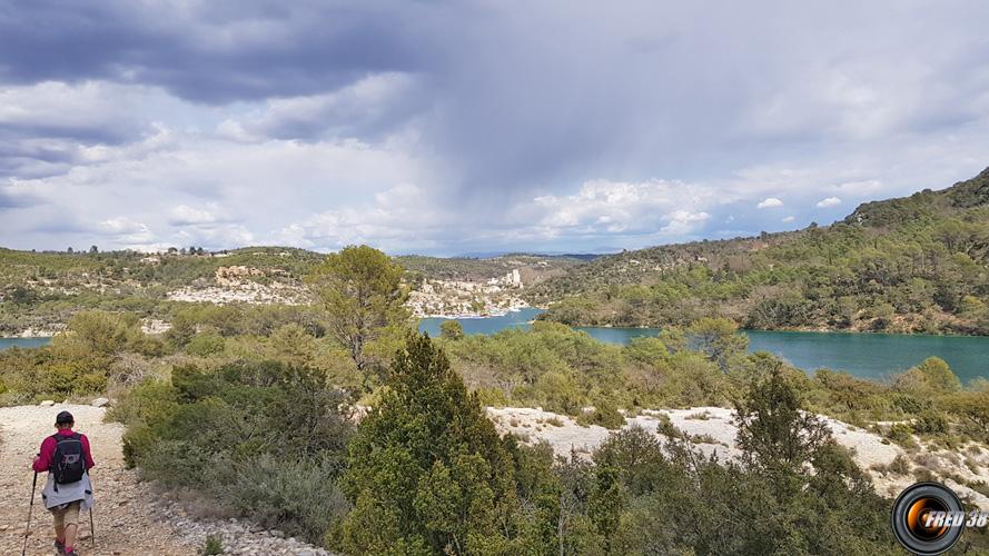 Vue sur le lac.