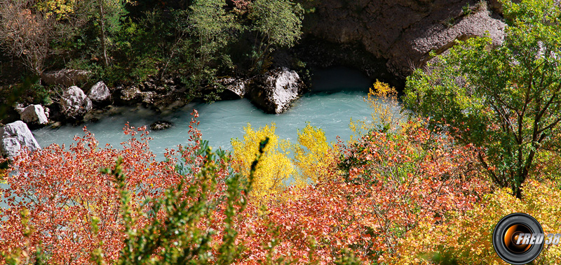 Couleurs d'automne près de la Balme aux Pigeons.