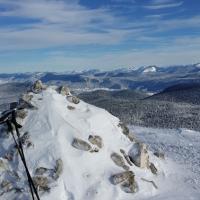 Le cairn du sommet.