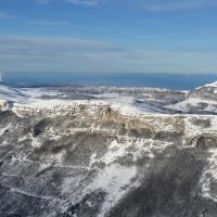 Plateau d'Ambel et Roc Toulau.