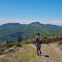 Crête vers le retour.