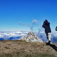 En fond le Vercors.