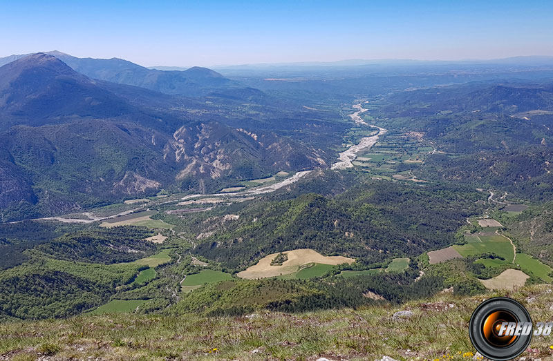 Vue sur la vallée de l