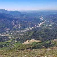 Vue sur la vallée de l