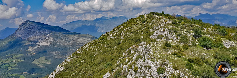 Le sommet à 1547 m