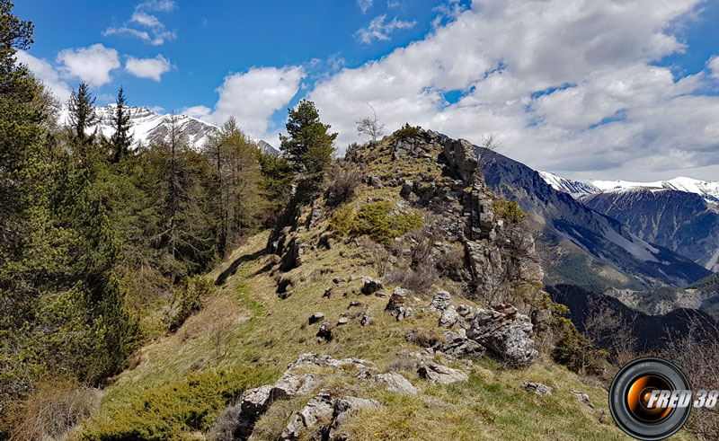 La crête des Béliers.