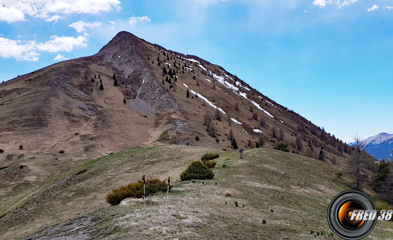 Au col de la Grisonnière.