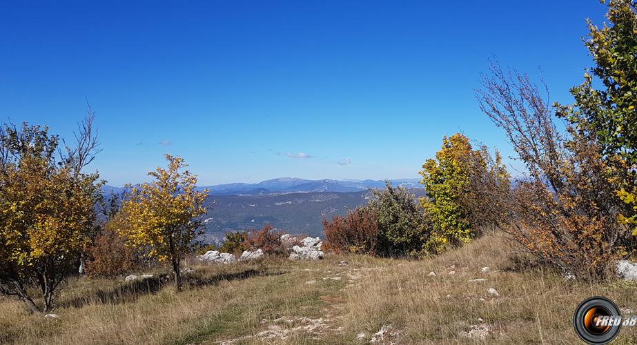 L'arrivée au sommet.