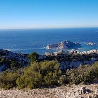 Ile Maire et cap Croisette.