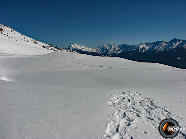 Près du refuge du Plan.