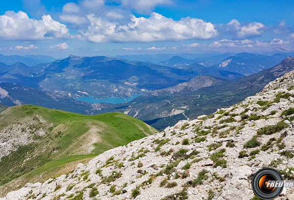 Le lac de Castillon.