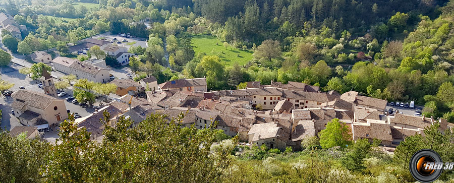 Le village d'Orpierre.