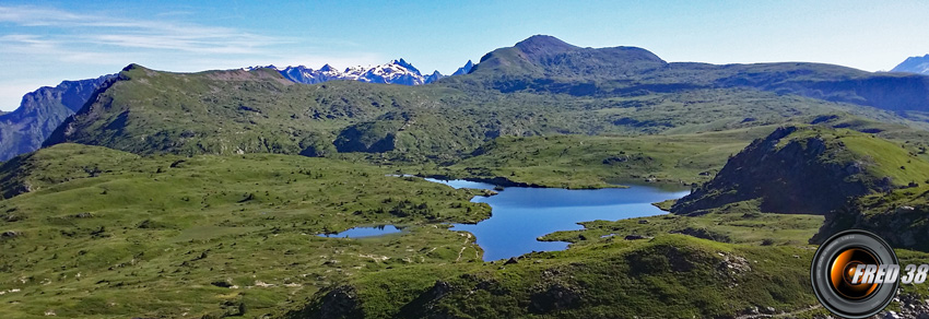 ​Beauregard, le lac Fourchu et le Grand Galbert.