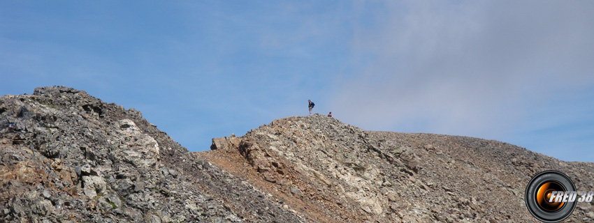 L'arête de Brouffier.